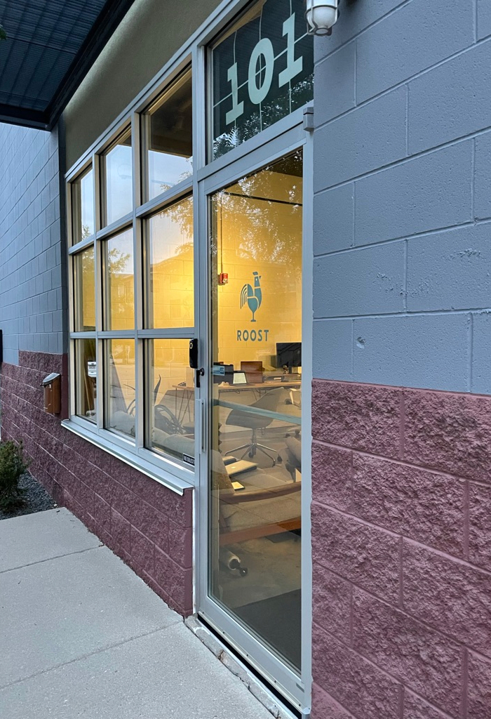 Roost entrance — Suite 101
